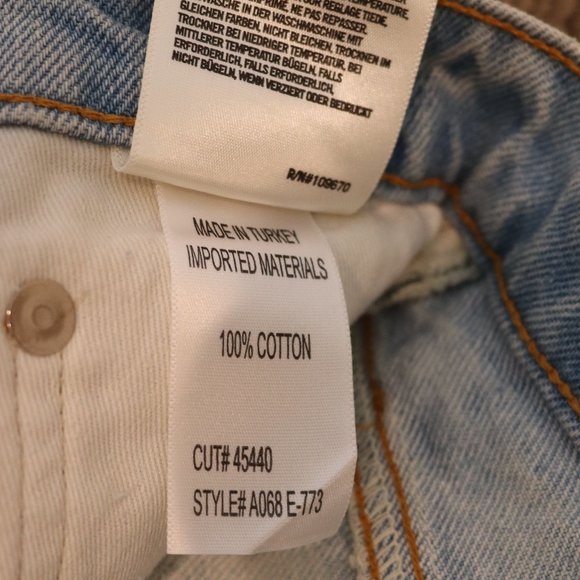 NWT AGOLDE Quinn High Rise Denim Mini Skirt in Vega - Picture 8 of 8